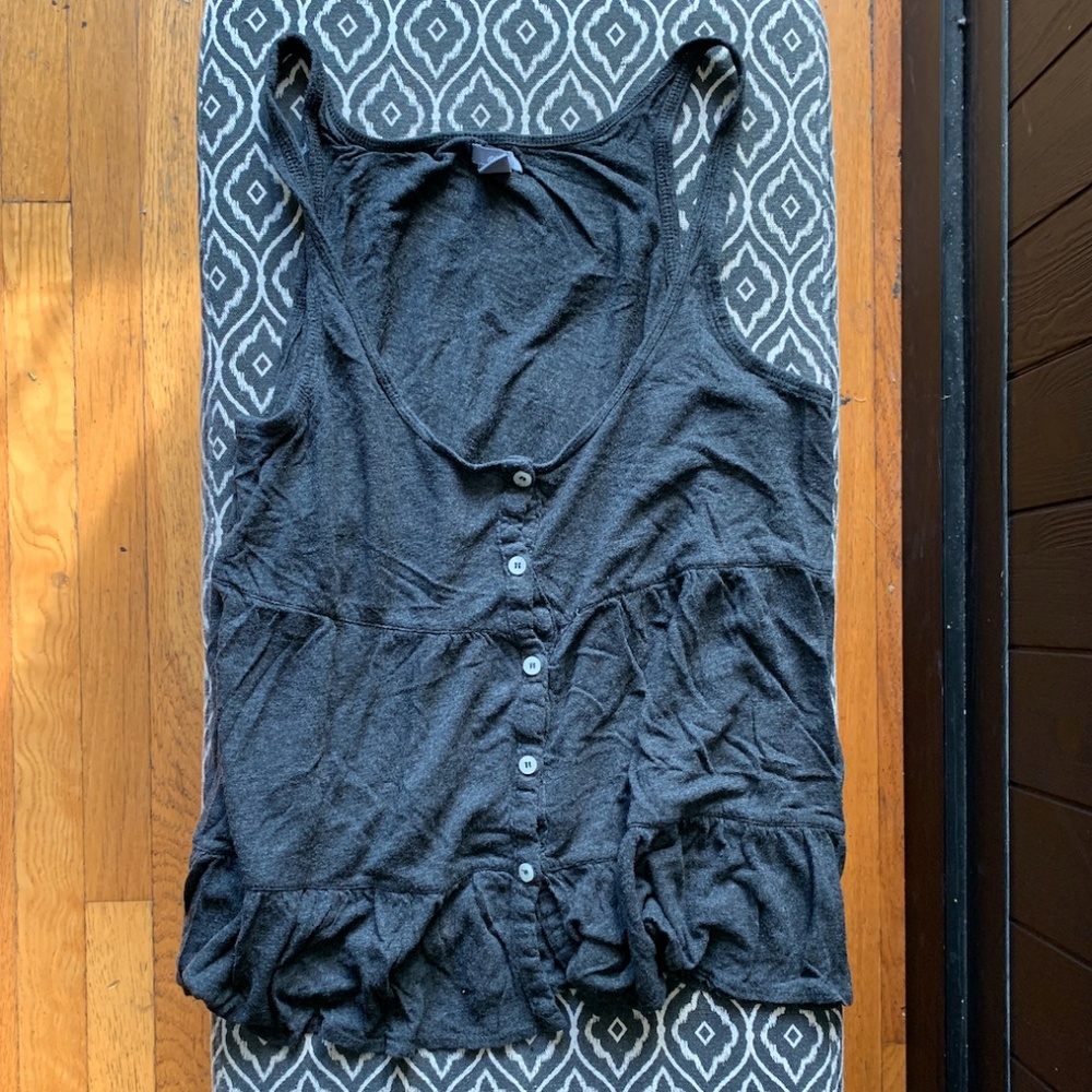 Aerie by American Eagle Grey Sleep Tank Top